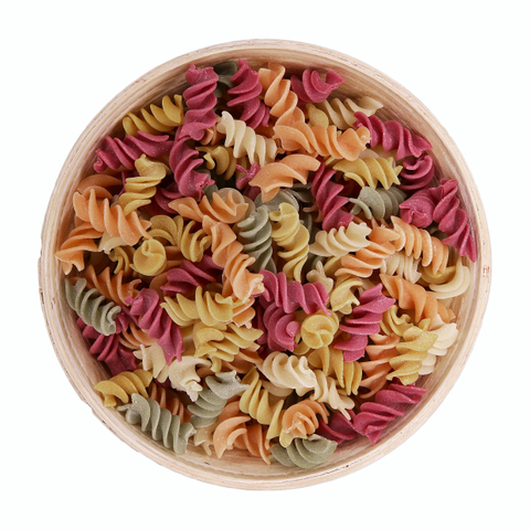 Fusilli semolinové barevné bezvaječné