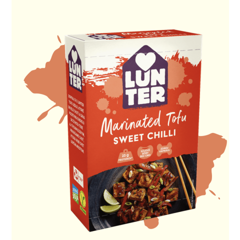 Lunter MARINOVANÉ SWEET CHILLI TOFU 180g