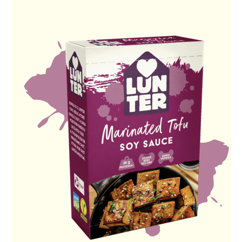 Lunter TOFU MARINOVANÉ V SÓJOVÉ OMÁČCE 180g