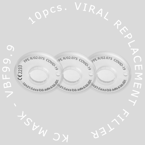Náhradní virové filtry (10 ks)