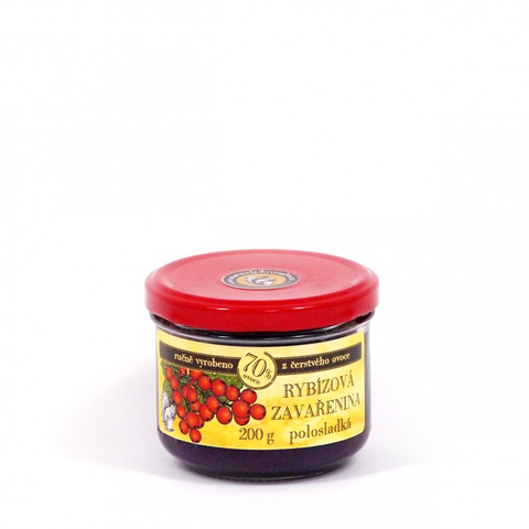 Zavařenina z červeného rybízu 200 g