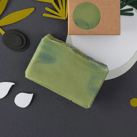 Tuhé mýdlo Caltha - Citronová tráva, chlorella a spirulina