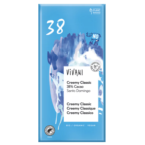 Bio vegan čokoláda krémová CLASSIC