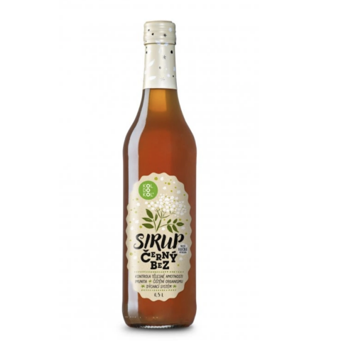 Černý bez sirup 500 ml 