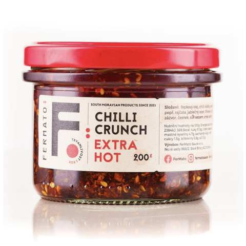 Sečuánský chilli olej - Crunch Extra Hot