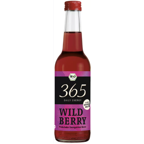 Bio energetický nápoj 365 Wild Berry