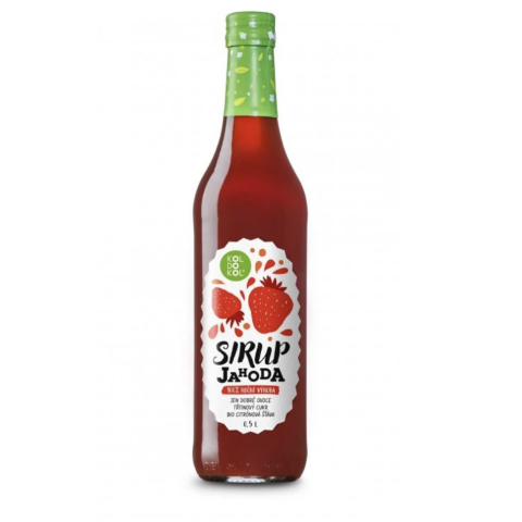 Jahoda sirup 500 ml
