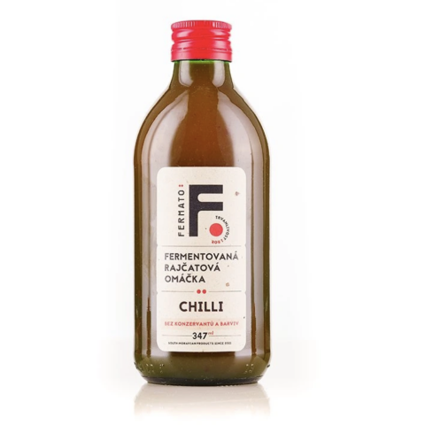 Fermentovaná rajčatová zálivka - Chilli 347ml