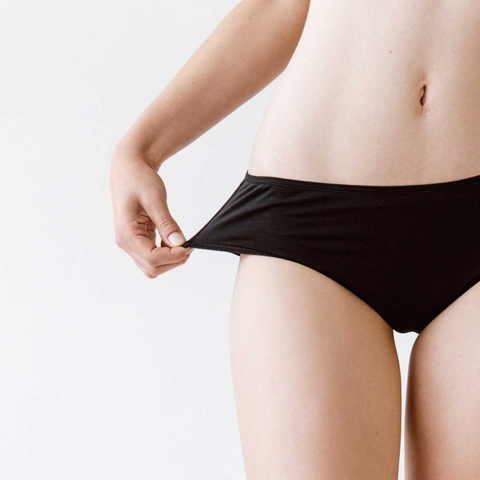 Menstruační kalhotky pro střední menstruaci L-XL