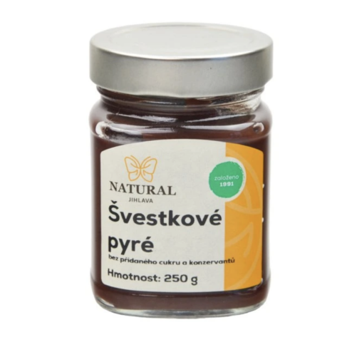Pyré švestkové - bez přidaného cukru a konzervantů 250g